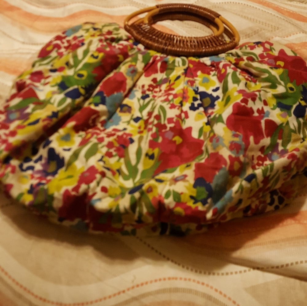 Floral Hobo Tote